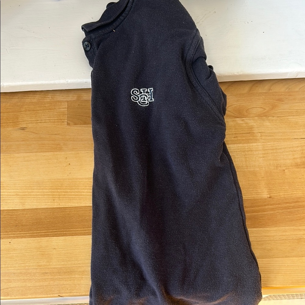 SH Black Button-Up Sweater